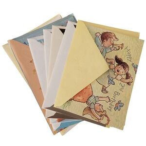7 Assorted Birthday Cards Envelopes‎ Religious Dayspring NEW Pastor Vintage Y2K